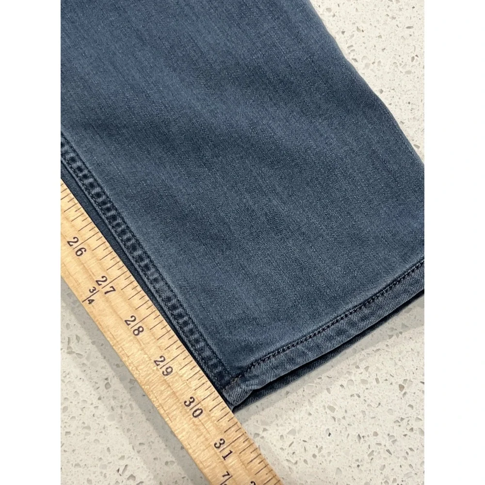 PAIGE Federal Slim Straight Leg Jeans Mens 34 Blue Transcend Denim Pants